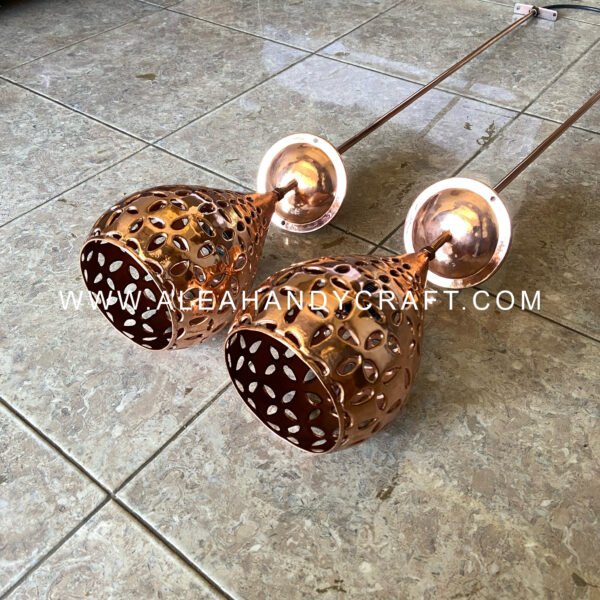 Lampu Gantung Tembaga Minimalis